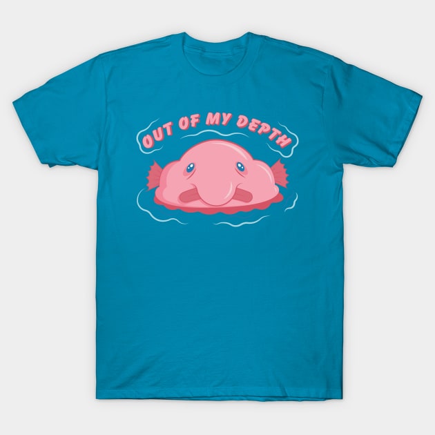 Blobfish: Out of My Depth T-Shirt by AlisonDennis